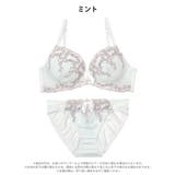パステルフルーレットブラジャー&フルバックショーツ | Dazzy | 詳細画像8