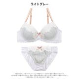 クラッシープリーツレースブラジャー&フルバックショーツ | Dazzy | 詳細画像8 