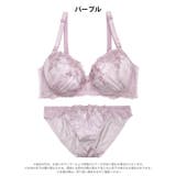 【EFサイズ】エレガントブロッサムメロウブラジャー&フルバックショーツ | Dazzy | 詳細画像8 
