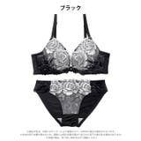 ヴィーナスローズ脇高ブラジャー&フルバックショーツ | Dazzy | 詳細画像10