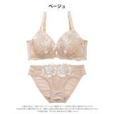 【EFサイズ】ヴィーナスローズ脇高ブラジャー&フルバックショーツ | Dazzy | 詳細画像9 