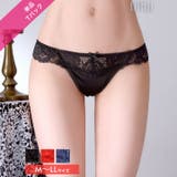 シンプルシアーレースTバックショーツ単品 | Dazzy | 詳細画像1