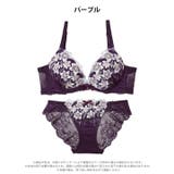 【EFサイズ】ムーンライトフルール脇高ブラジャー&バック透けフルバックショーツ | Dazzy | 詳細画像10