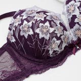 ムーンライトフルール脇高ブラジャー&バック透けTバックショーツ | Dazzy | 詳細画像11 