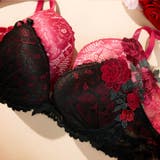 【三上悠亜着用】ファンシーローズヴェール脇高ブラジャー&バック透けTバックショー… | Dazzy | 詳細画像13 