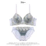 ノーブルシアーフルール脇高ブラジャー&フルバックショーツ | Dazzy | 詳細画像10 