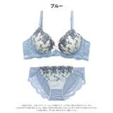エレガントフェアリーロゼ脇高ブラジャー&フルバックショーツ | Dazzy | 詳細画像9
