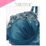 【3点セット】ミステリアスグロッシーロゼ脇高ブラジャー&フルバック&Tバックショ… | Dazzy | 詳細画像15 