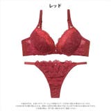 グレイスシャイニーエンブロイダリーブラジャー&Eバックショーツ | Dazzy | 詳細画像9