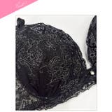 【EFサイズ】グレイスシャイニーエンブロイダリーブラジャー&フルバックショーツ | Dazzy | 詳細画像11 