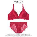 ミステリアスダークレーシィブラジャー&バック透けフルバックショーツ | Dazzy | 詳細画像10