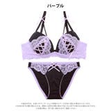 メルティリボンレースアップブラジャー&フルバックショーツ | Dazzy | 詳細画像9