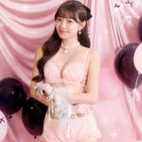 キューティレースアップブラジャー&フルバックショーツ | Dazzy | 詳細画像6 