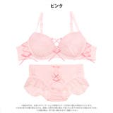 キューティレースアップブラジャー&フルバックショーツ | Dazzy | 詳細画像8 