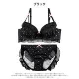 ハートドットフリルブラジャー&フルバックショーツ | Dazzy | 詳細画像11