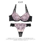 【三上悠亜着用】シャイニーブルームレースブラジャー&バック透けTバックショーツ | Dazzy | 詳細画像12 