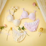 【ノンワイヤー】トゥインクルフラワーブーケブラジャー&フルバックショーツ | Dazzy | 詳細画像8 
