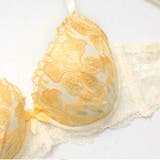 ロマンティックブライトフラワー脇高ブラジャー&フルバックショーツ | Dazzy | 詳細画像14