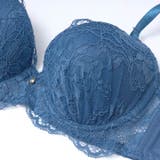 【3点セット】ディープフローラルレース脇高ブラジャー&サイド紐フルバック&Tバッ… | Dazzy | 詳細画像11