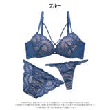 【3点セット】ヌーディファンシーコード脇高ブラジャー&バック透けフルバック&Tバ… | Dazzy | 詳細画像11 
