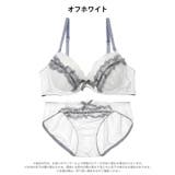 クラッシーリボンフリルブラジャー&フルバックショーツ | Dazzy | 詳細画像8 