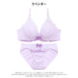 ロマンティックハートレースブラジャー&フルバックショーツ | Dazzy | 詳細画像9 