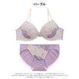 エレガントフローラルレースブラジャー&フルバックショーツ | Dazzy | 詳細画像8 