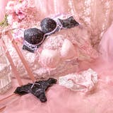 【三上悠亜着用】ドリーミーレースアップ脇高ブラジャー&バック透けTバックショーツ | Dazzy | 詳細画像11 