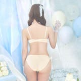 エンジェルレースアップブラジャー&フルバックショーツ | Dazzy | 詳細画像7 