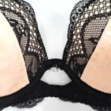 【三上悠亜着用】ジャカードサテンレースブラジャー&バック透けフルバックショーツ | Dazzy | 詳細画像13