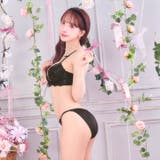 【三上悠亜着用】ジャカードサテンレースブラジャー&バック透けフルバックショーツ | Dazzy | 詳細画像7