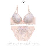 パステルマーブルフィーユブラジャー&フルバックショーツ | Dazzy | 詳細画像8 