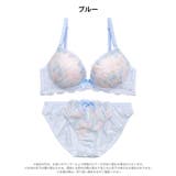 パステルマーブルフィーユブラジャー&フルバックショーツ | Dazzy | 詳細画像9 