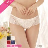 フラワー総レースハーフバックショーツ単品 | Dazzy | 詳細画像2