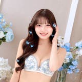 イノセントフラワーブラジャー&フルバックショーツ | Dazzy | 詳細画像3 
