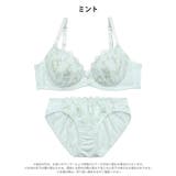 イノセントフラワーブラジャー&フルバックショーツ | Dazzy | 詳細画像8 
