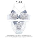 クラッシークロスレースブラジャー&フルバックショーツ | Dazzy | 詳細画像8 