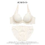 グレイスコードレースブラジャー&フルバックショーツ | Dazzy | 詳細画像9 