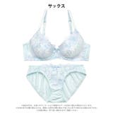 パステルグラデーションブラジャー&フルバックショーツ | Dazzy | 詳細画像9 