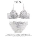 レディシックフラワーブラジャー&フルバックショーツ | Dazzy | 詳細画像8 