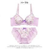 フェアリーフラワーガーデン脇高ブラジャー&フルバックショーツ | Dazzy | 詳細画像7 