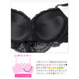 【3点セット】ドレッシーシアーレースブラジャー&フルバック&Tバックショーツ | Dazzy | 詳細画像13 
