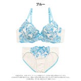 フェミニンブライトフラワーブラジャー&フルバックショーツ | Dazzy | 詳細画像11 