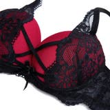【3点セット】バイカラークロスコード脇高ブラジャー&フルバック&Tバックショーツ | Dazzy | 詳細画像11 