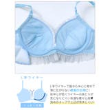 スウィートフリルサテンブラジャー&フルバックショーツ | Dazzy | 詳細画像13 