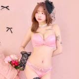 スウィートリボンレースブラジャー&フルバックショーツ | Dazzy | 詳細画像7