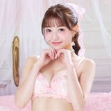 【ノンワイヤー】パステルリボンブルーム脇高ブラジャー&フルバックショーツ | Dazzy | 詳細画像8 