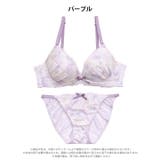 バタフライグラデーションブラジャー&フルバックショーツ | Dazzy | 詳細画像10