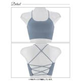 バックスピンドルカップ付きキャミハーフトップ | Dazzy | 詳細画像10 