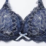 カシュクールブロッサム脇高ブラジャー&フルバックショーツ | Dazzy | 詳細画像11 